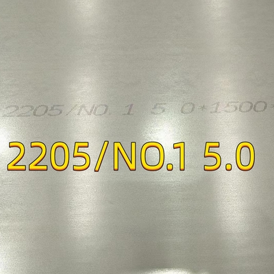 Дуплексная плита ASTM 2205 MR 0175 6000 X 1500 X 6 Thk в отожженном состоянии