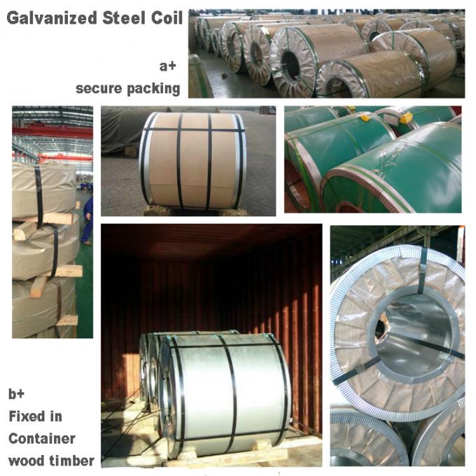 Катушка горячего погружения гальванизированная стальная, сталь углерода, гальванизированная горячекатаная стальная катушка
