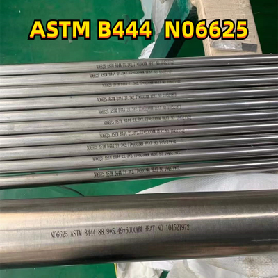 Сплав никеля Inconel безшовной трубы ASTM B444 UNS N06625 625 коррозионностойких 21.3*2.77