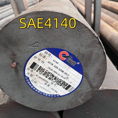 Сплошный круглый ствол (горячо прокатаный) Материал ASTM A322 GR. 4140 Строка из низколегированной стали OD 190 мм