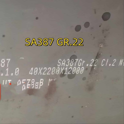 CS Сплавная сталь для котлов 2000 x 12000 6 мм ASME SA387 Gr.22 CL2 Сплавная сталь