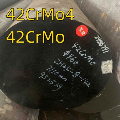 42CrMo горячекатаный кованый круглый стержень OD 460mm 42CrMo4 DIN1.7225 Отопление и закаливание