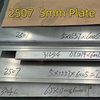 Супердуплексная сталь 1.4410 S32750 2507 Нержавеющая сталь 6 мм х 1219 х 2438 мм