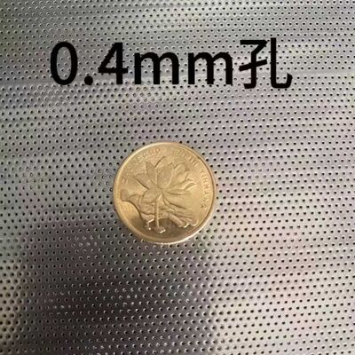 Перфорированный 304 лист микронож 0,4 мм x 1000 x 2000 мм листок из нержавеющей стали с микроперфорацией