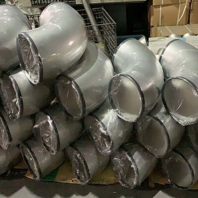 Радиус локтя 45º длинный в Avesta 254SMO 10" Sch-40 нержавеющая сталь Eblow BW S31254