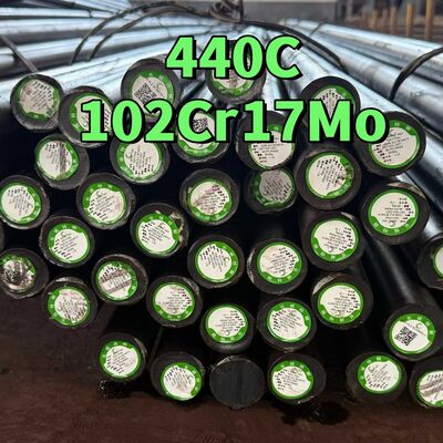 Нержавеющая сталь DIN 1.4125 X105CrMo17 Горячекатаная AISI 440C SUS440C Круглый пруток