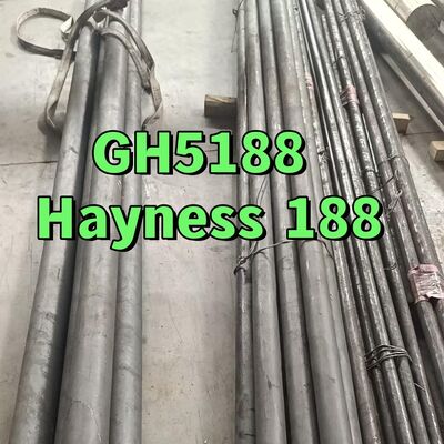 GH5188 Кобальтовый сплав круглый штанга HAYNES 188 Ø20 X 500mm Свидетельство о проверке 3.1 EN 10204