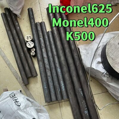 Круглый пруток Monel K500 UNS N05500 из никель-медно-сплавного стержня 6 мм - 250 мм с яркой поверхностью