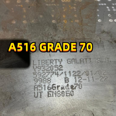 Водораспределительная стенка ASTM A516 GR70 16mm боилера и сосуда под давлением стальная