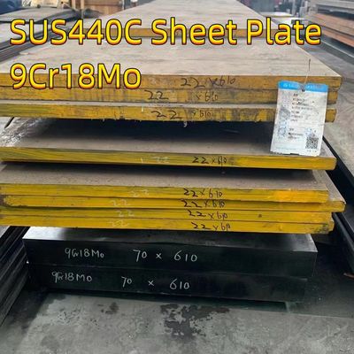 Высокоуглеродистая мартенситная нержавеющая сталь 9Cr18Mo SUS440C
