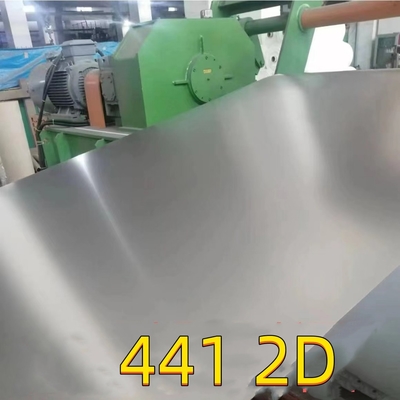 Aisi 441 1.4509 0,8 мм Лист из нержавеющей стали 2D Поверхность 1220*2440 мм Для автомобильной промышленности