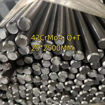 42CrMo AISI 4140 Сталь Спецификация Φ16x2500mm Холоднотянутая сплавная сталь 42CrMo4