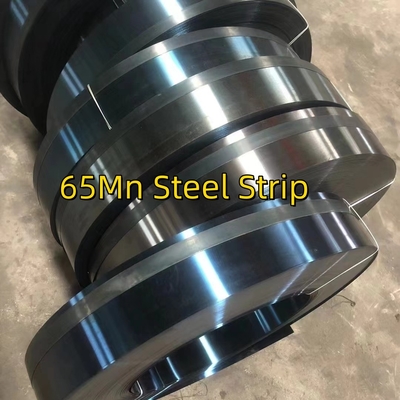 EN10132-4 C67S GB/T1222 65Mn 1,0*16mm Стальная полоса Прочность на растяжение LC Высокоуглеродистая стальная полоса Белая отделка