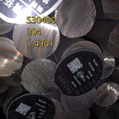 Круглые стволы из нержавеющей стали AISI304 1.4301 Материал Диаметр = 165 (или 170 мм) и длина = 3000 мм