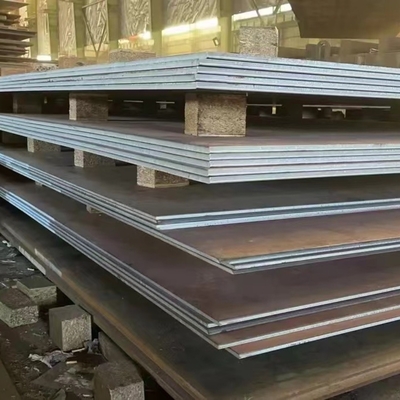 Высокопрочная сталь AH36 ПЛАТКА СИЗОЙ: 50mmT x 2438mmW x 1500mmL Судовой стальной пластины CCS LR BV Класс Для морской
