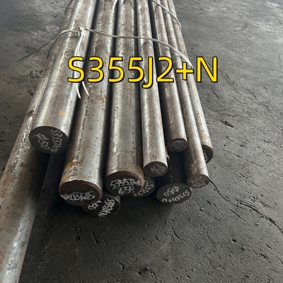 EN 10028 S355J2 Круглая стойка Диаметр 50*6000MM DIN 1.0577 (S355J2+N) ST52-3 Сплавная стальная стойка