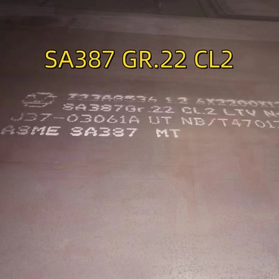 SA387 Gr22 Cl2 Пластина из горячо прокатаной стали из сплава EN 10028 13CrMoSi5-5 Стальная пластина для сосудов под давлением