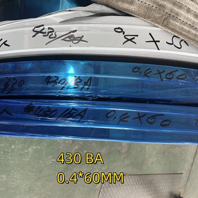SS Нержавеющая катушка 430 с покрытием Ba и PVC с высоким давлением SUS430