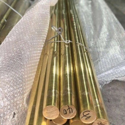 H59 C26800 Сварный стержень Желтая медная штанга Hpb61-1 Hsi80-3 Cw614n H62 H59 Латунь Купер 50*1200MM