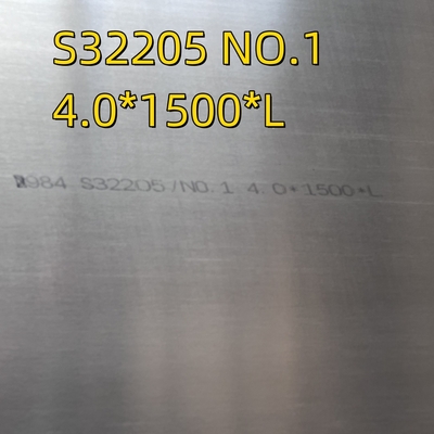 1/4' 6,35мм 6мм 2205 Дуплексная нержавеющая стальная плита IN 4'X10' S31803 S32205