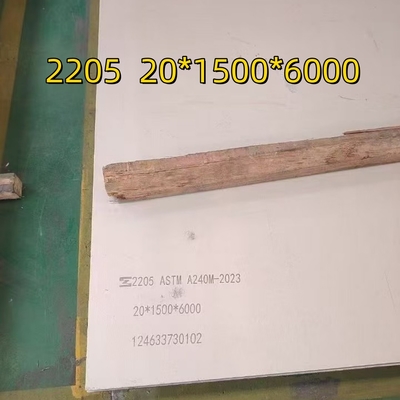 2205 2507 Металлическая плита из нержавеющей стали / дуплекс S31803 S32205 S31803 Плита из нержавеющей стали