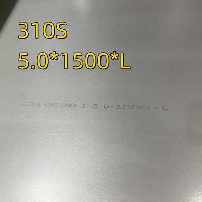 AISI 310S SUS310S Пластина из нержавеющей стали, горячо прокатаная SS 310S ПЛАТА 3MM X 1000 X 2000MM