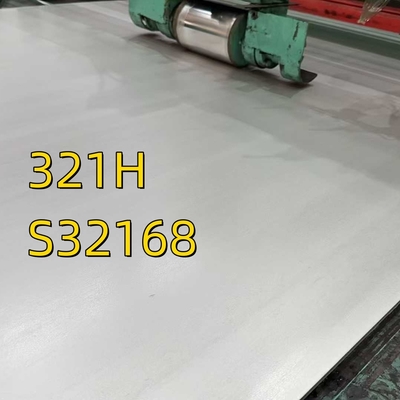 32168 321H Плитка из нержавеющей стали, горячо прокатаная ASME SA240 12*1500*6000MM