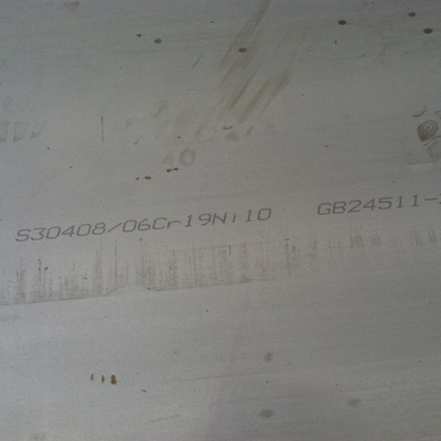 ASTM A240 TP304 S30408 1.4301 Плиты из нержавеющей стали NO.1 Поверхность 1500x3000 мм Размер