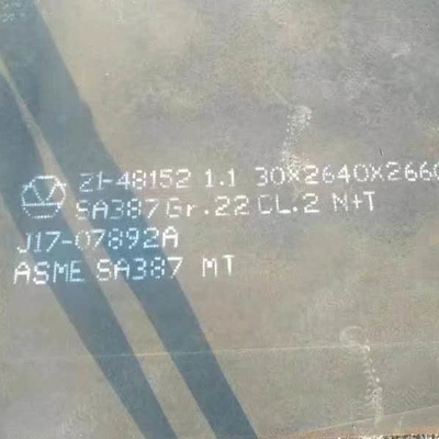 SA387 Gr.11 CL.2 LTV N+T Стальная плита ASME SA387 Котловая плита горячекатаная ASME SA387