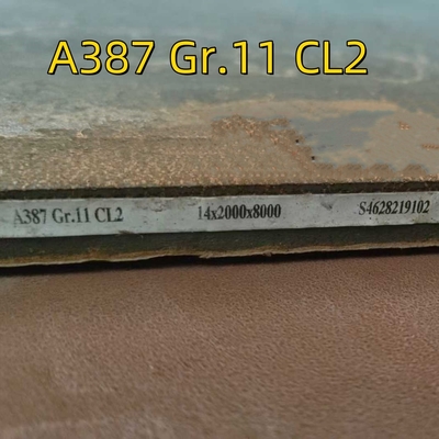 ASME SA387 Gr.11 CL2 16*2000*1000MM Стальная плита для котлов и сосудов под давлением