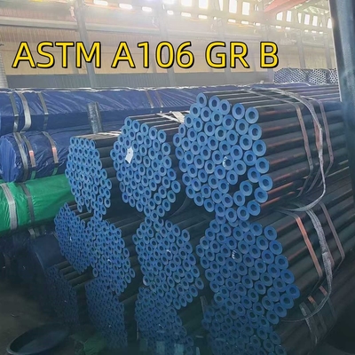 Бесшовные трубы в 24 "Sch-Std PE в ASTM A106 Gr B Углеродные SMLS стальные трубы для высокотемпературного обслуживания