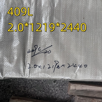 Степень 409L 1.4510 Холоднокатаная листовка из нержавеющей стали 0,5-3 мм 2B 2D Окончена SUH409L