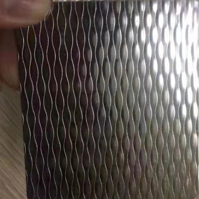Нержавеющая сталь 304 чекированный лист 1.0*1220*2440MM Нержавеющая сталь противопоскакивающий лист