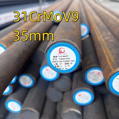 Нитридная сталь D 35 мм Материал 1.8519 31CrMoV9 Тепловая обработка и обработка