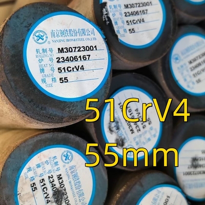 Горяче проката 51CrV4 Стержень из пружинного сплава длина 6 м ASTM AISI 6150 DIN1.8169