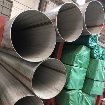 Сварная трубка из нержавеющей стали 14", CON COSTURA, ASME B36.19M, SCH 10, BE, ASTM A312 GR. TP304