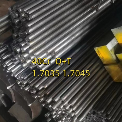 SAE5140 Стальная круглая штанга Спецификация Φ18.3x2500mm Холоднотянутая сплавная сталь 1.7035/1.7045 HRC 28-32