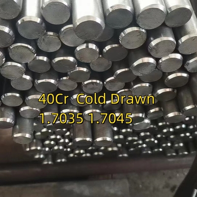 SAE5140 Стальная круглая штанга Спецификация Φ18.3x2500mm Холоднотянутая сплавная сталь 1.7035/1.7045 HRC 28-32