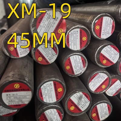 АСТМ A182 XM-19 Стальной круглый стержень горячо прокатаный 45 мм UNS S20910 XM-19 твердый