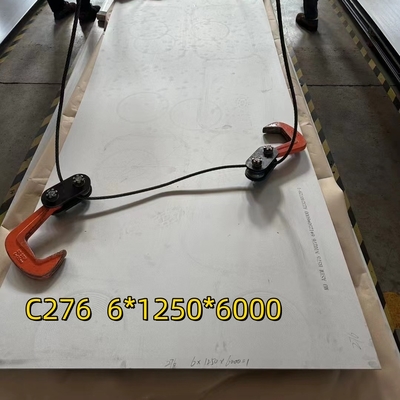 Лист из сплава Hastelloy C276, никелевый сплав ASTM B575 UNS N10276, сплав листовой 6*1220*6000 мм