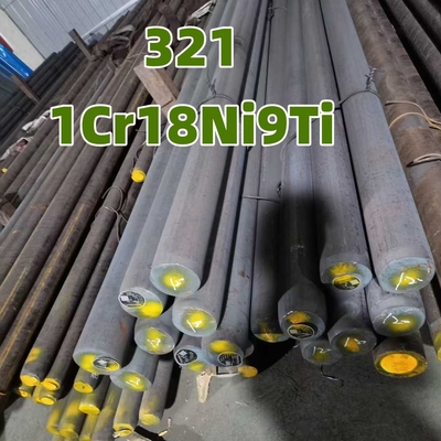 ASTM A479 TP321 Круглый ствол из нержавеющей стали DIN1.4541 6-250 мм
