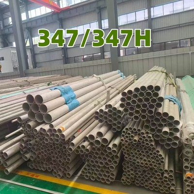 ASTM SA312 TP347/ 347H Бесшовная труба из нержавеющей стали для теплообменника X7CrNiNb18-10 Круглая труба