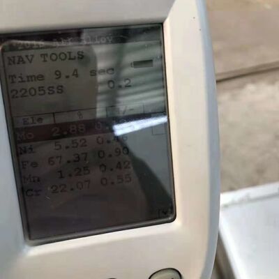 F51 Дуплекс 2205 Плита из нержавеющей стали S32205 Дуплексный материал из сплава с техническим листом