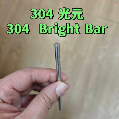 ASTM A276 A479  TP304 Круглый пруток из нержавеющей стали 1.4301, светлый пруток 5 мм