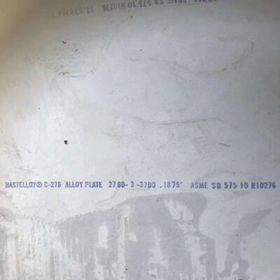 ASME SB-575 UNS N10276 Hastelloy Сплав C-276 Плита 3*1220*2440MM