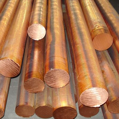 Промышленное использование медный круглый медный стержень большой диаметр C1100 Красный медный стержень
