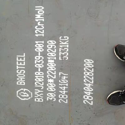 Плита из легированной стали 12Cr1MoV, горячекатаная, стандарт AISI GB/T 3077, 3.0-60 мм