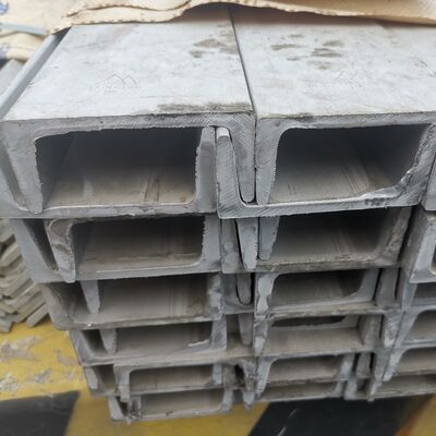 Горячекатаный канал 100*53*6 мм у швеллера нержавеющей стали ASTM A276 TP316L