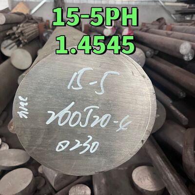 Круглый пруток из нержавеющей стали 15-5PH UNS S15500 AMS 5659 H1025 Термообработанный 6-300 мм для аэрокосмической промышленности
