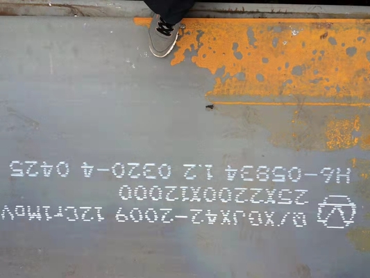 стандарт BS стальной пластины сплава 12cr1mov 1000x1000mm структурный